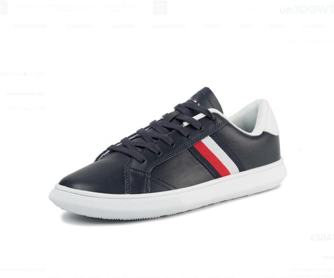 Tommy Hilfiger Men'S Cupsole Leather Sneaker