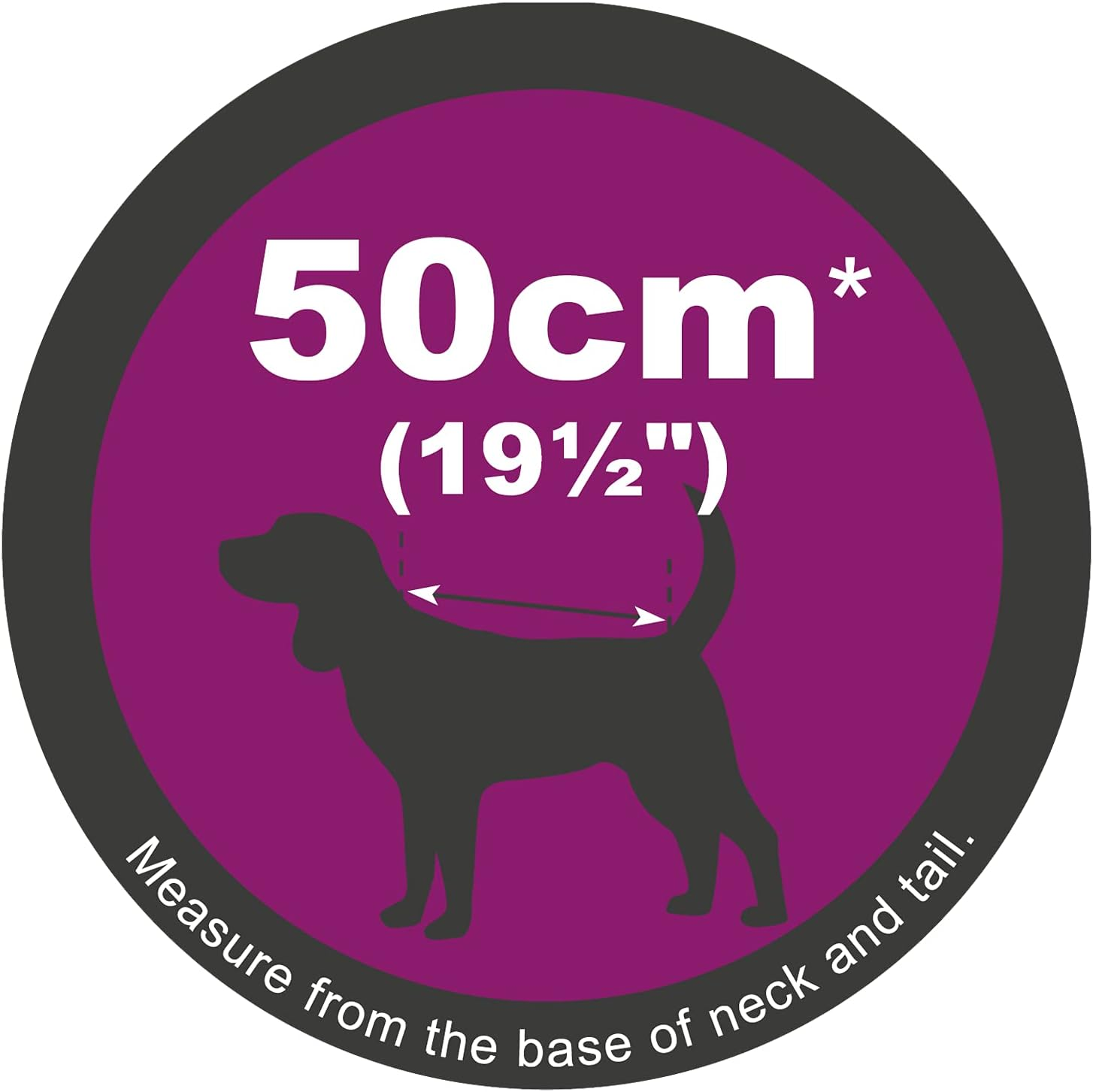 Petface Showerproof Fold Away Dog Rain Jacket, 50Cm