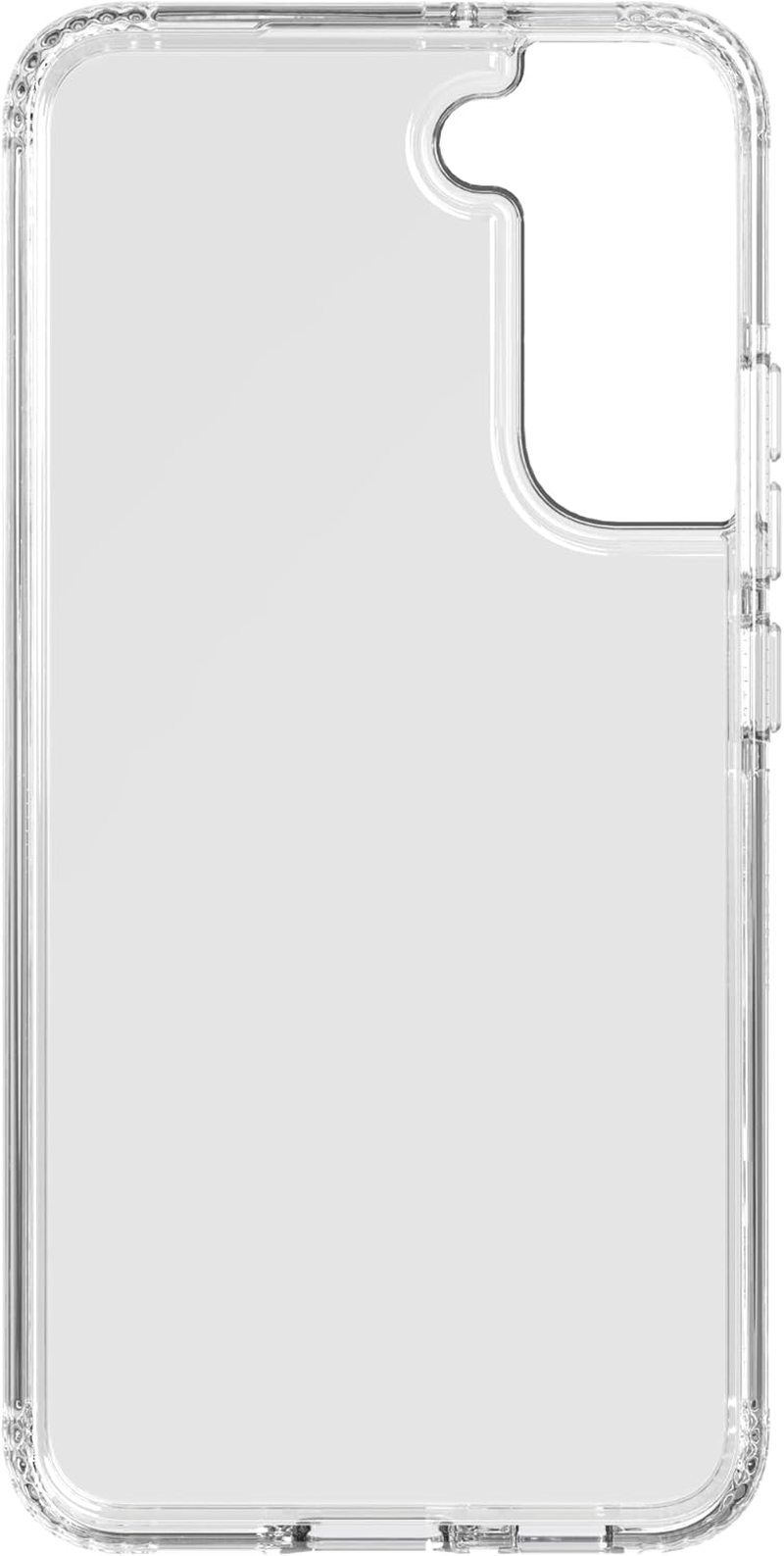 Tech21 Evo Clear for Samsung Galaxy S22 plus &ndash; Clear and Protective Phone Case with 12Ft Multi-Drop Protection, Scratch-Resistant Shockproof