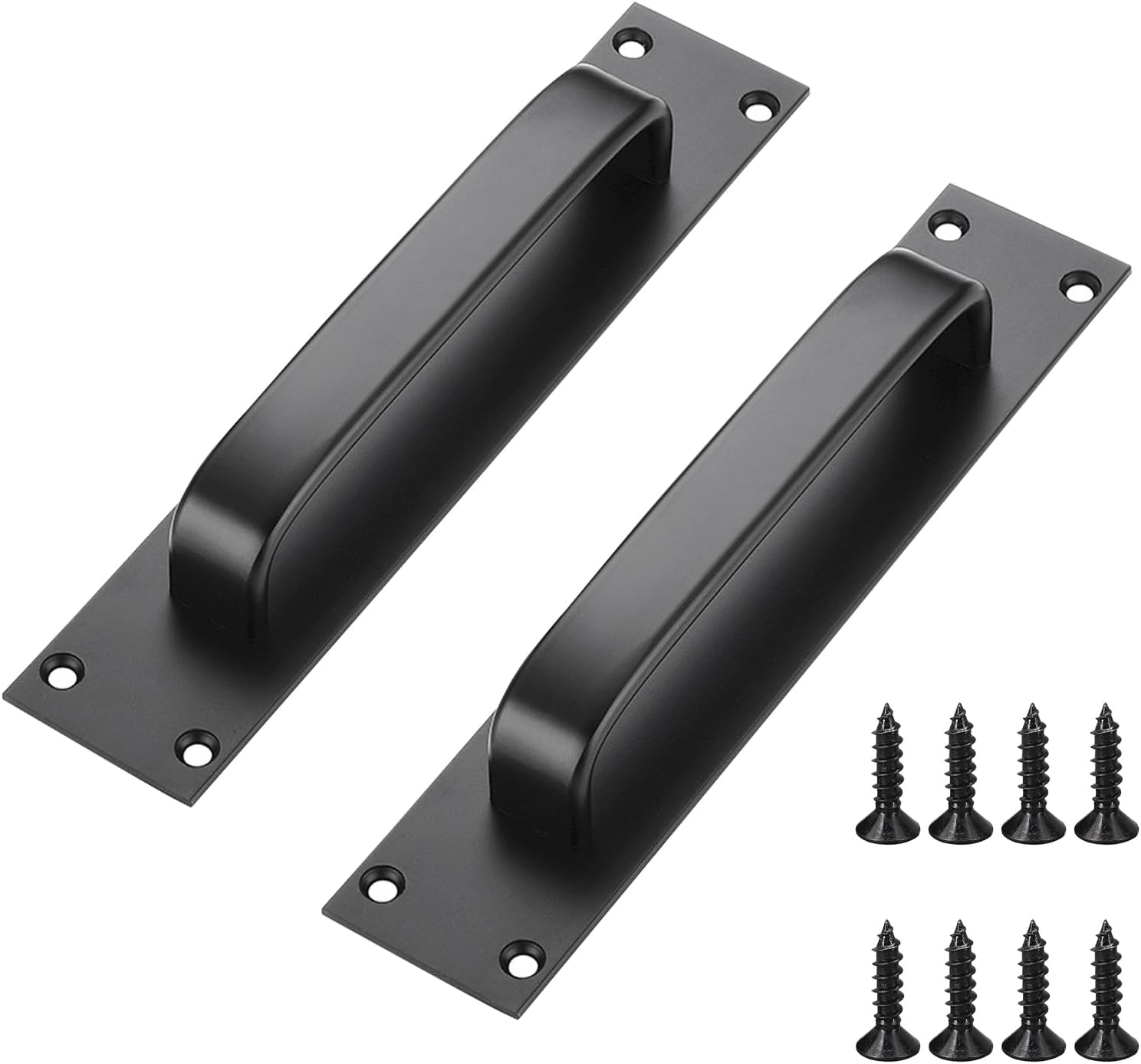 Barn Door Handle 2 Pack Barn Door Pull Handle Sliding Barn Door Sliding Door Pulls Sliding Barn Door Barn Door Hardware Door Handle for Bathroom Closet Pantry (2) image number 2