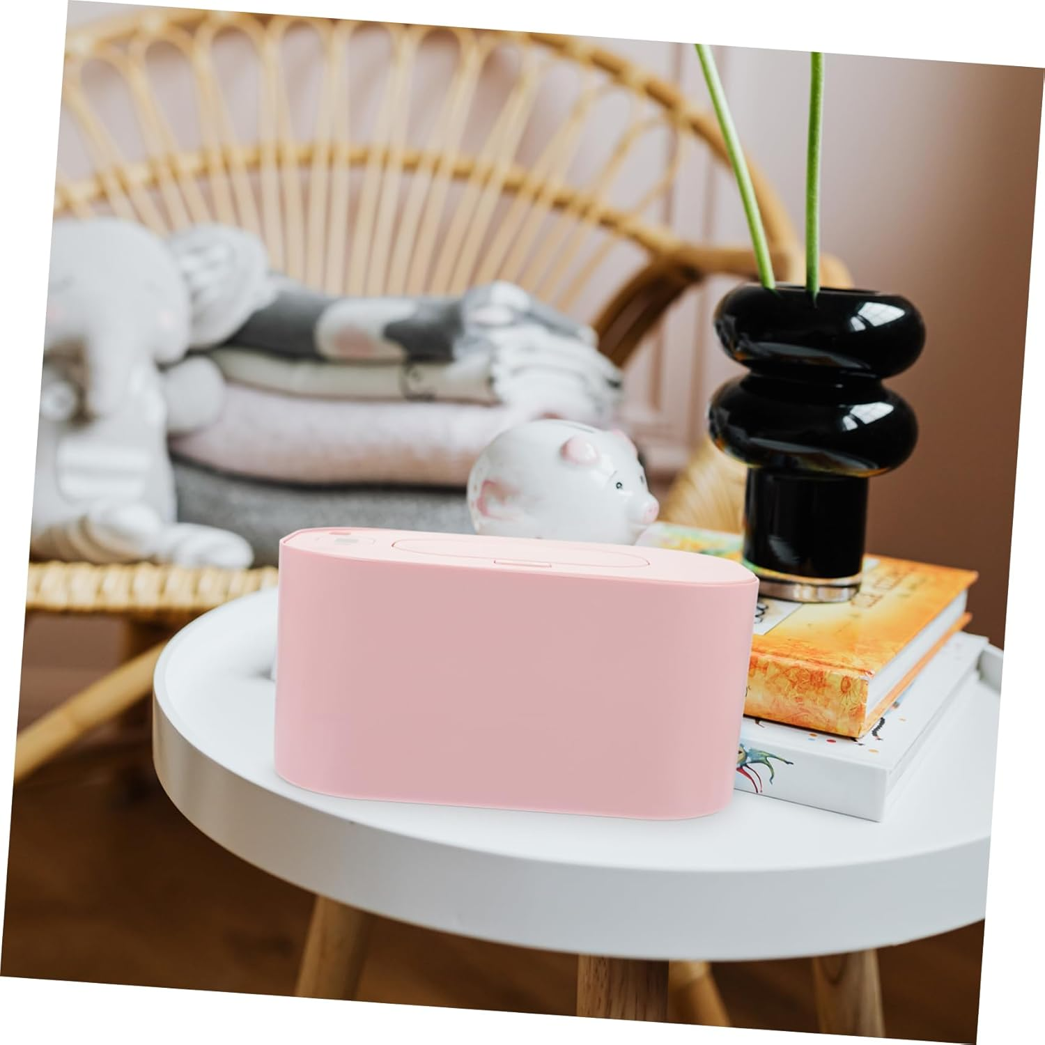 Wipe Warmer Constant Temperature Wet Tissue Box Heater for Diaper Wipe Warmer for Skin Care image number 6