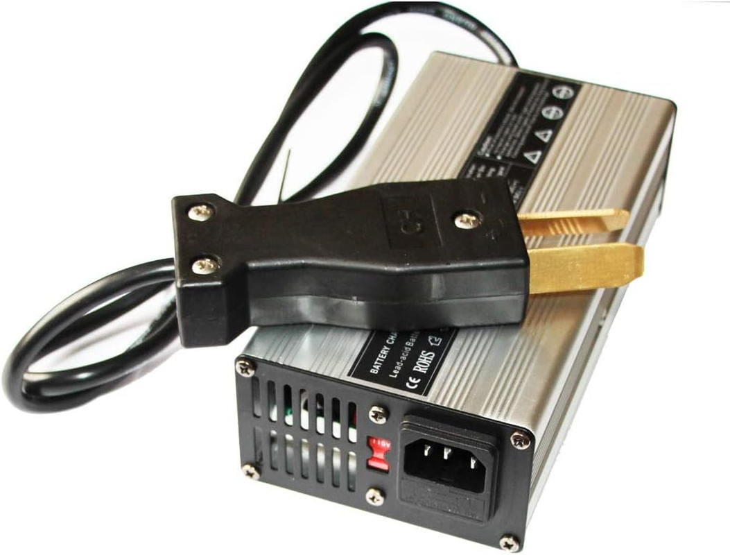 Gscchyc 36 Volt Golf Cart Portable Charger 36 Volt 5A Battery Chargers Trojan Golf Cart Batteries Golf Cart Accessories with Crows Foot Plug for Ezgo Yamaha Club Car TXT Super Hauler image number 4