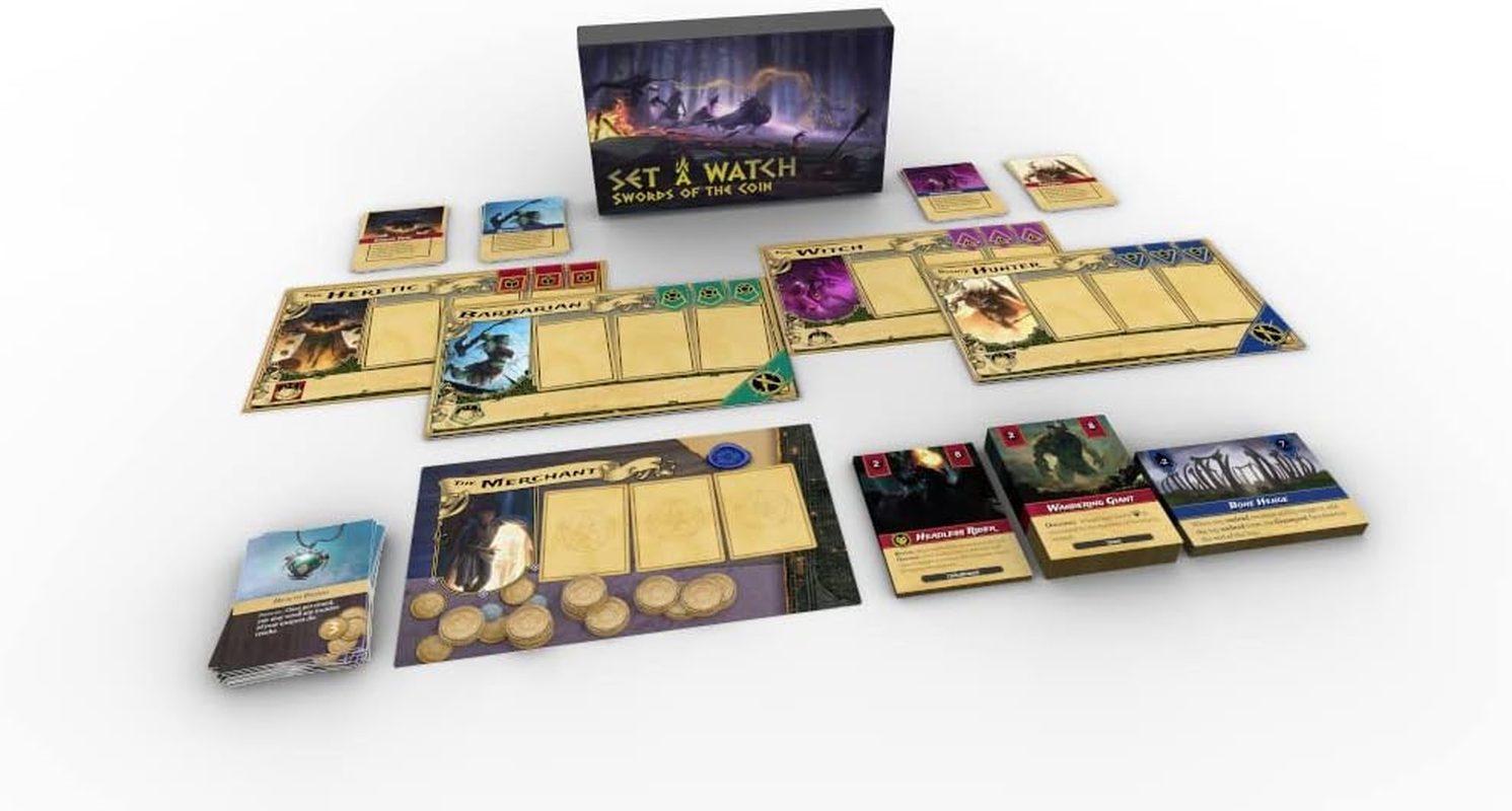 Impressions Set a Watch - Swords of the Coin: Strategy Board Game for 4 Players, Ages 12+ image number 6