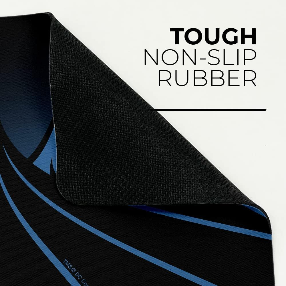 ERT Group DC Batman 002 Mouse Pad, 220 Mm Length X 180 Mm Width, Black