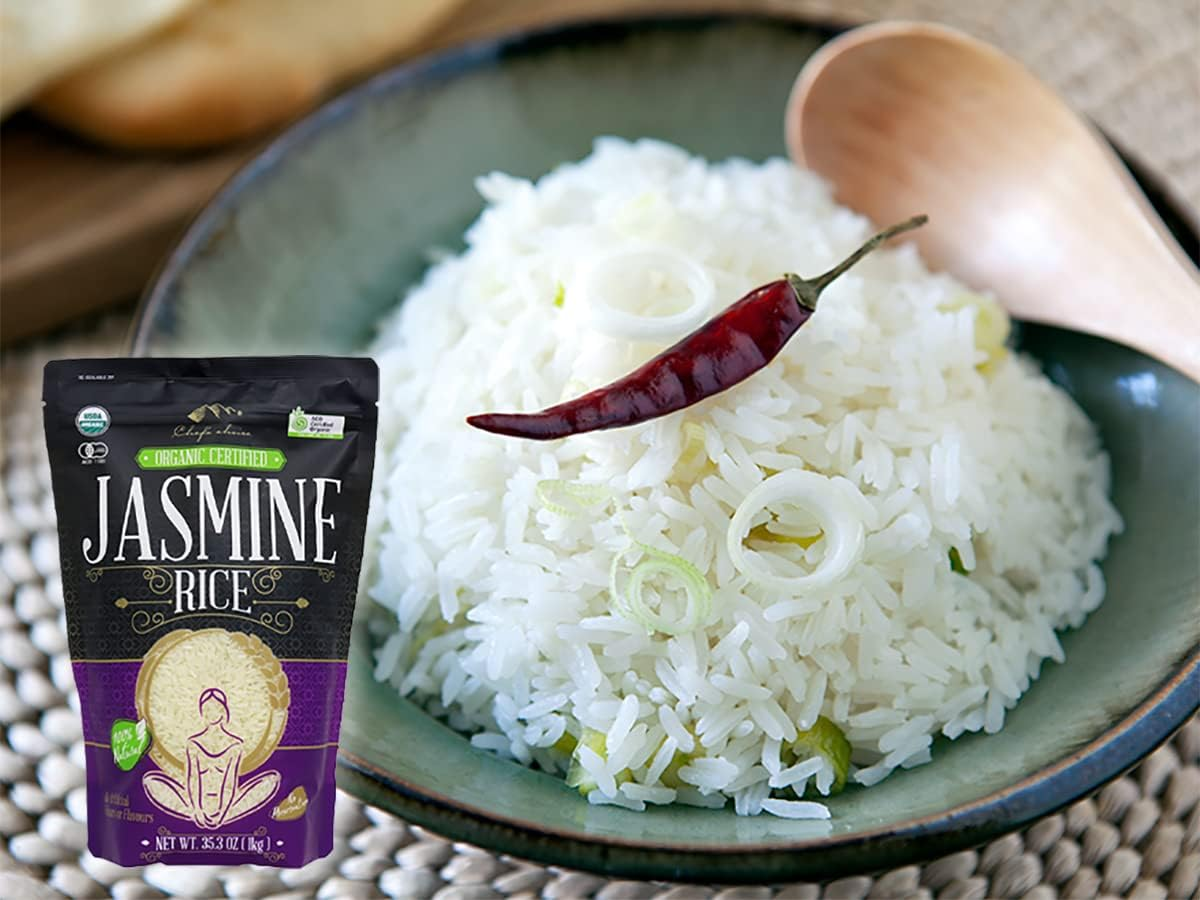 Chef'S Choice Organic Jasmine Rice 1Kg image number 1