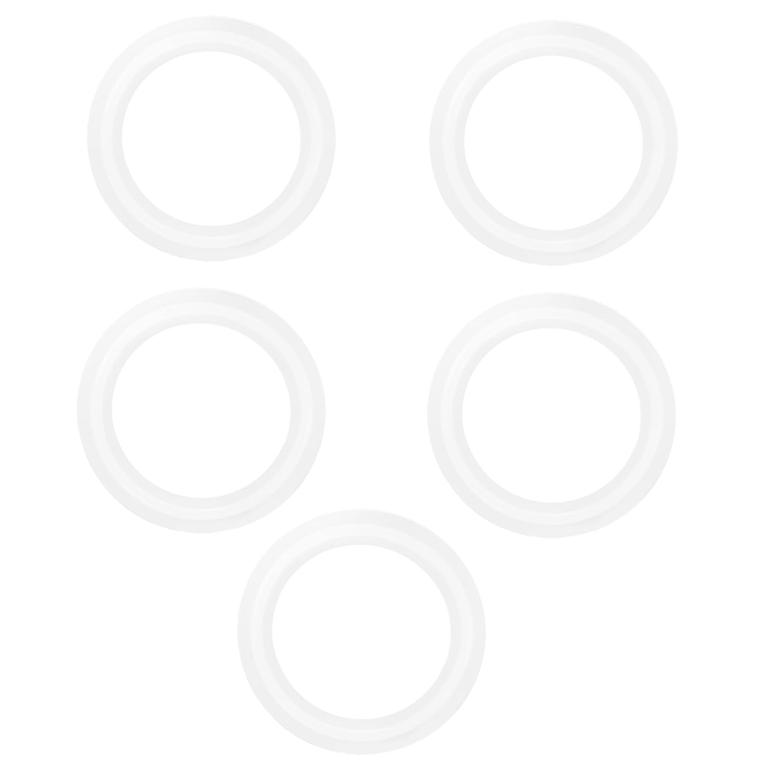 5Pcs 2In Spa Hot Tub Heater Gasket, Silicone O-Ring 711-4030B Compatible with Gecko Hydro Quip for Hot Tub Pump Leak-Proof & Heater Joint Seals image number 5