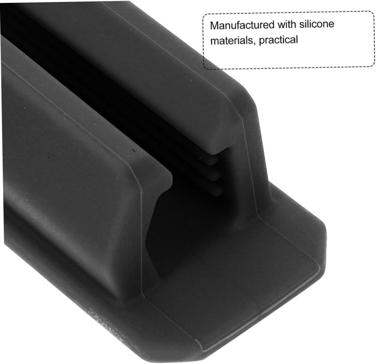 HONMEET 20Pcs Cap Pencil Desk Organizer Accessories Adhesive Silicone Pen Holder image number 1