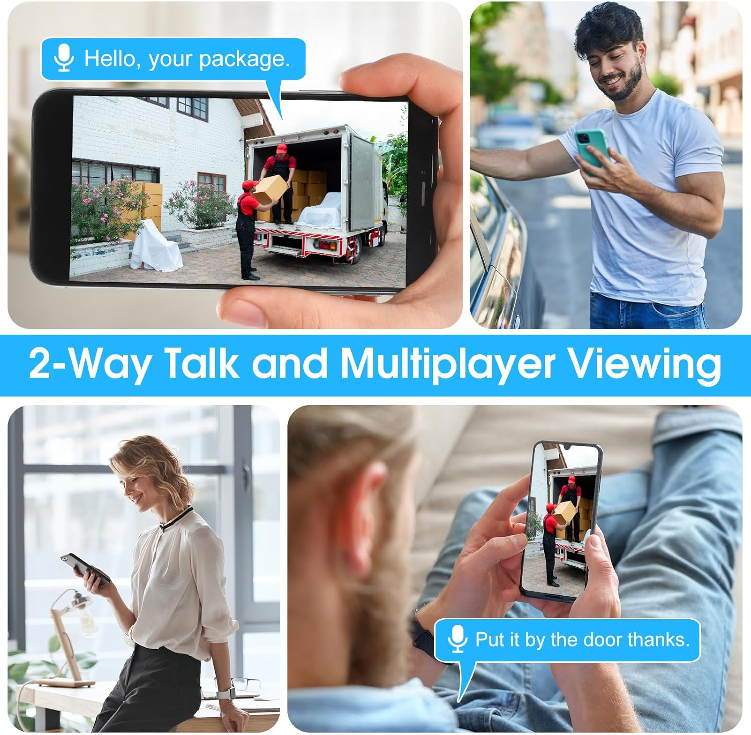 ADVWIN 4G LTE Solar Security Camera, Outdoor No Wifi Wireless Home Surveillance, with Colour Night Vision, 355&deg;/90&deg; Swivel, PIR Motion Alarm, 2-Way Audio, for Farm, Construction Site, Warehouse Use - Solar-4G Lte-Single Cam image number 5