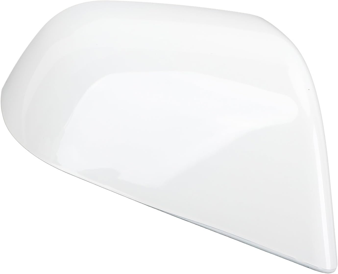 Car Door Side Rearview Mirror Cover, White Left and Right Side Mirror Cap Replacement Exterior Mirror Cover for Tesla Model 3, 1092290 00 D 1092292 00 D (Right (1092292 00 D)) image number 2