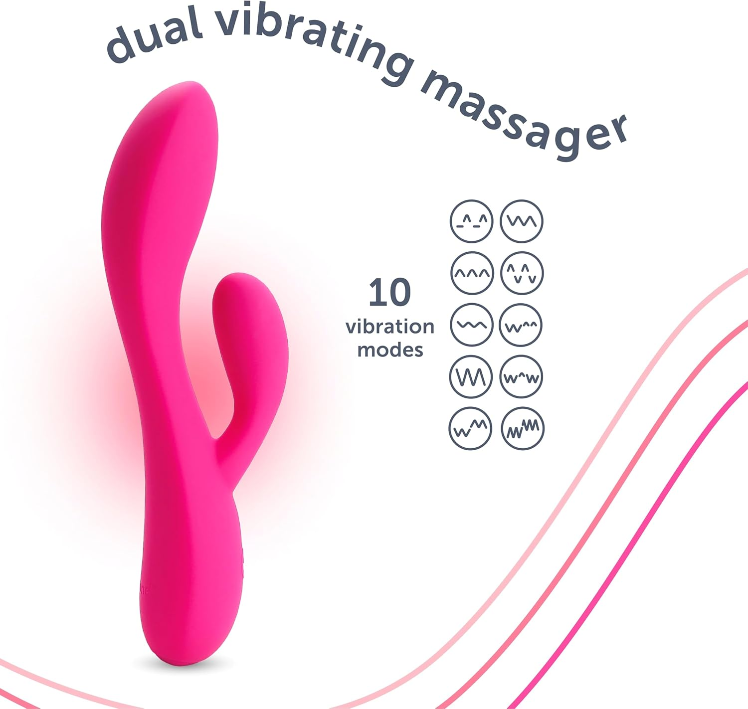 Plusone Dual Vibrating Massager image number 6