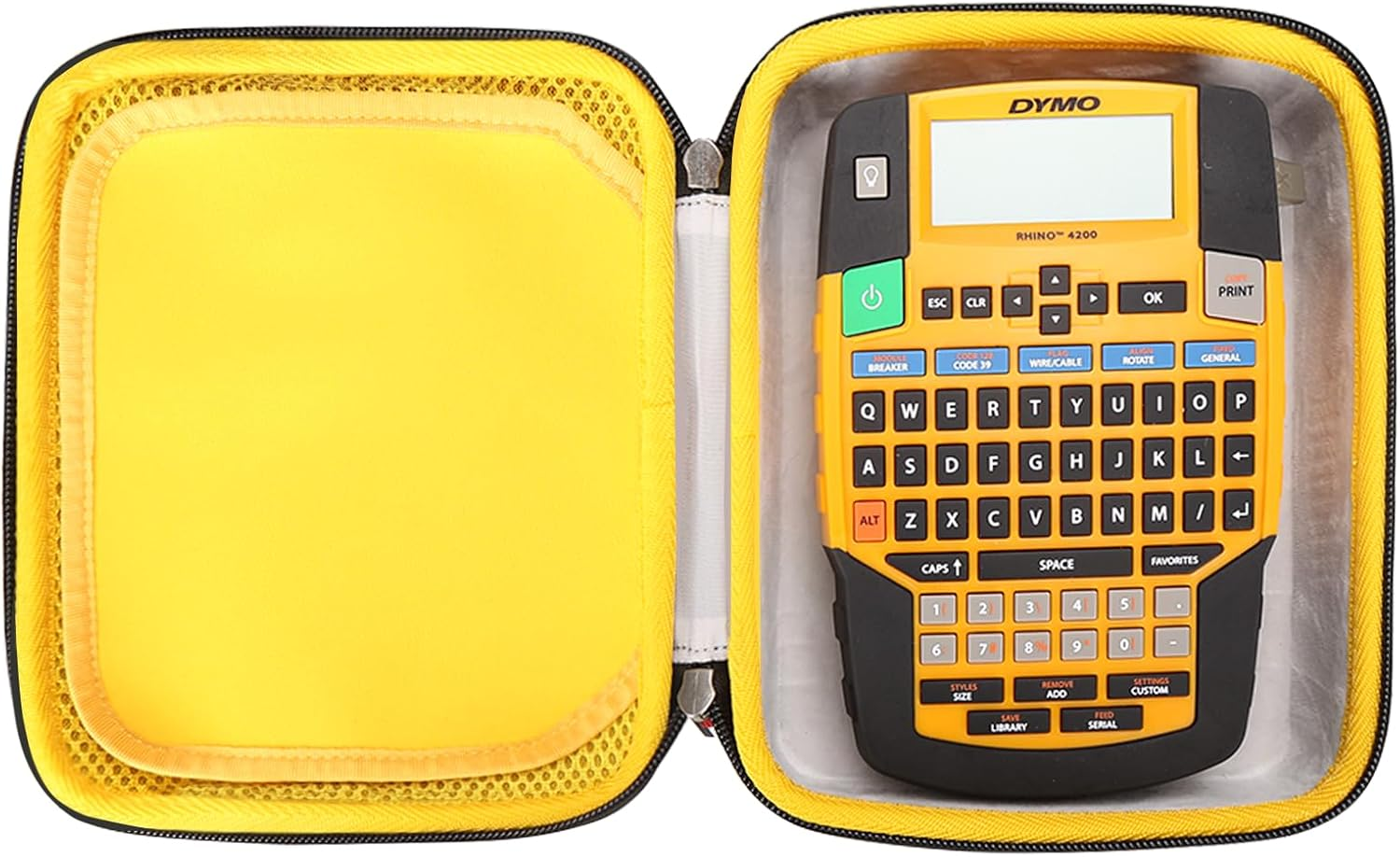 FBLFOBELI Hard Storage Case Replacement for DYMO 1801611 Rhino 4200 Basic Industrial Handheld Label Maker, Case Only image number 4