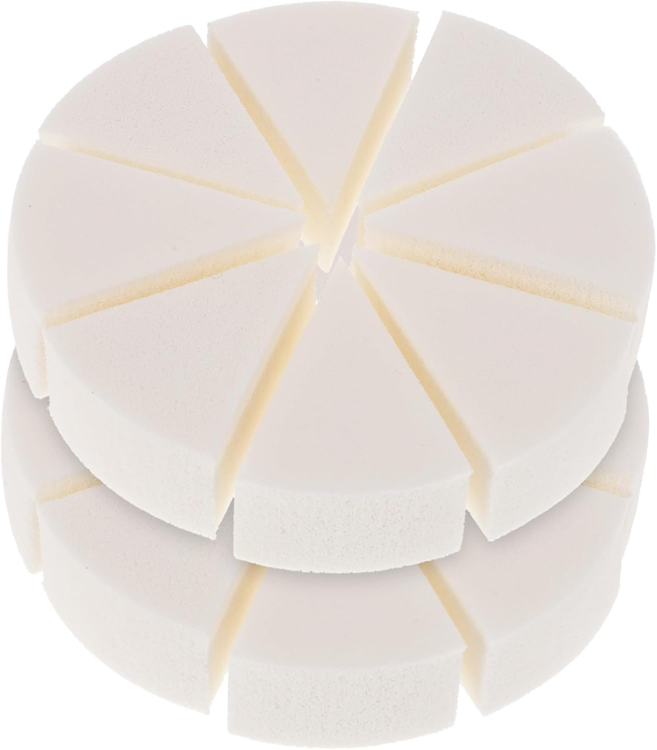 2 Sets Wedge Makeup Applicators Portable Cosmetic Sponges for Foundation and Primer Gentle Skin Compact for for Beginners and Professionals image number 2