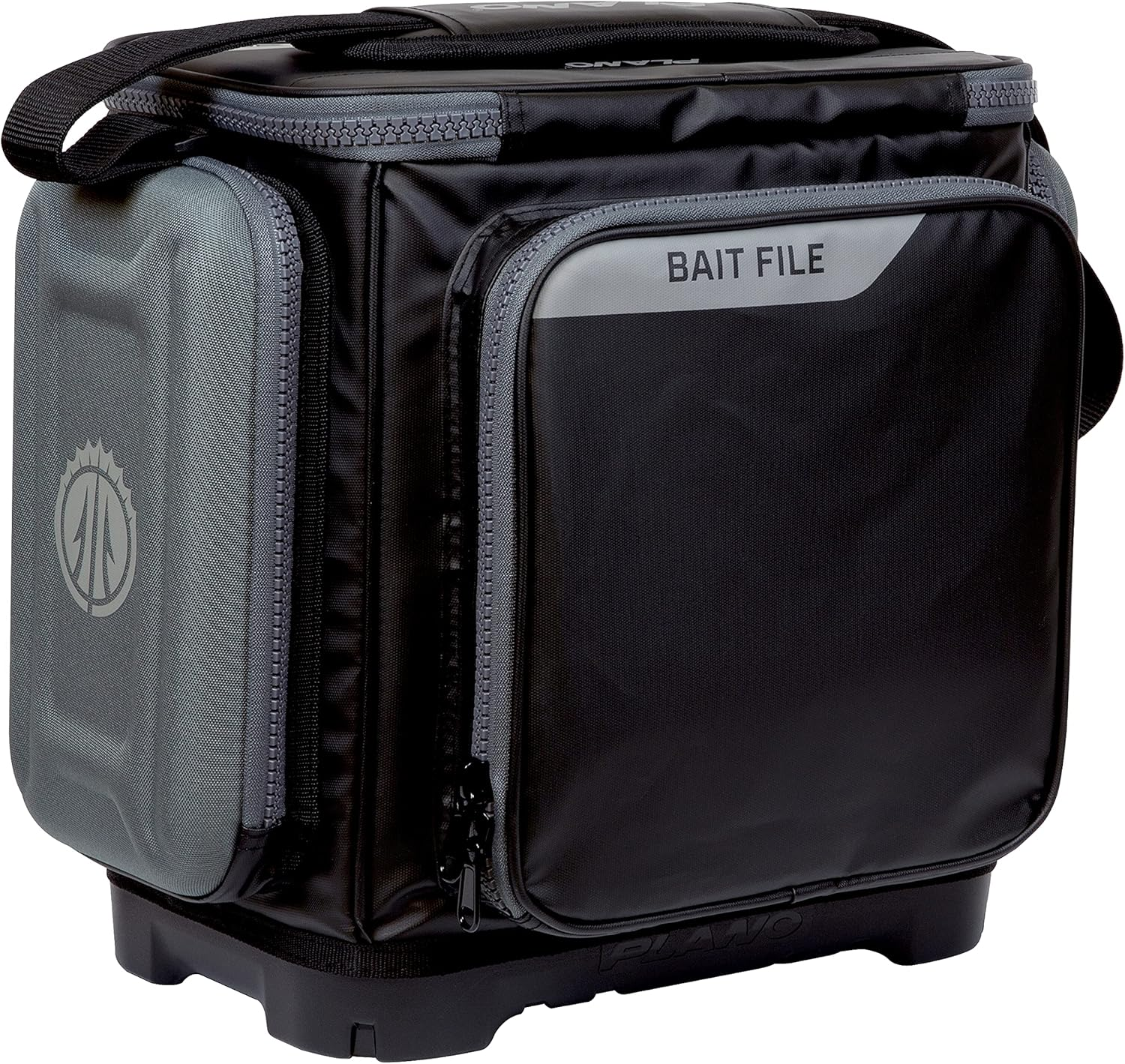 Plano KVD 3600 Signature Series Tackle Bag, Black with Red Stitching, Includes 3 Stowaway Utility Boxes, Customizable Fishing Storage, Water-Resistant TPE Coated Fabric image number 2