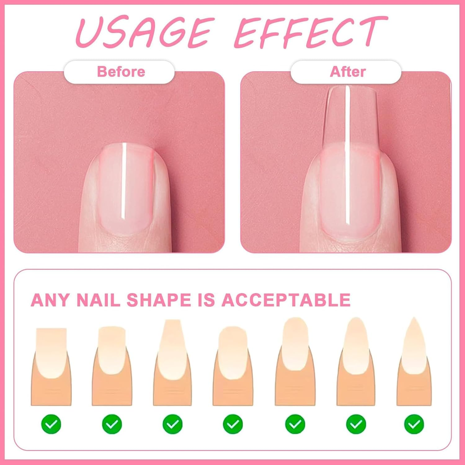 Tavvke 2 Rolls Self-Adhesive Silk Nail Wraps, anti Damage Tape for Repairing Broken Nails and Fingernail Extension, Reinforcement Bandage for Home DIY & Salon Use image number 2