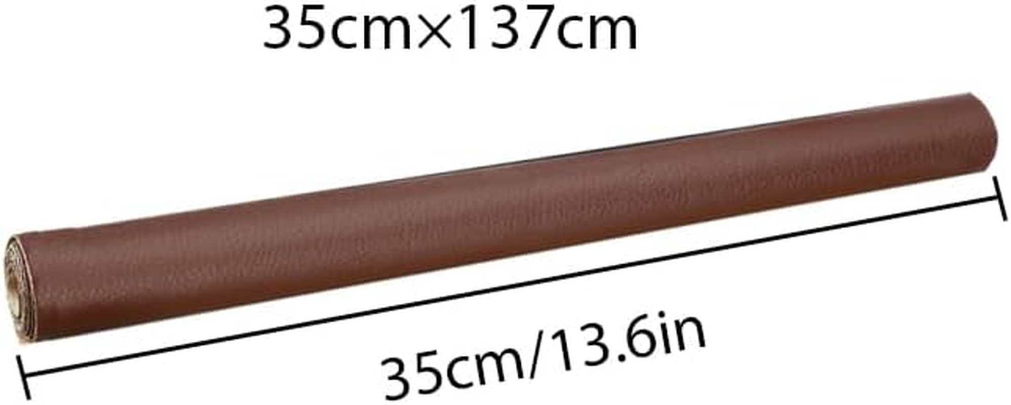 Sofa Leather Repair Kit 35 X 137 Cm Self-Adhesive Leather Repair Patch, Car Scratch Repair Kit Suitable for Sofas, Car Seats, Luggage, Book Binding image number 4