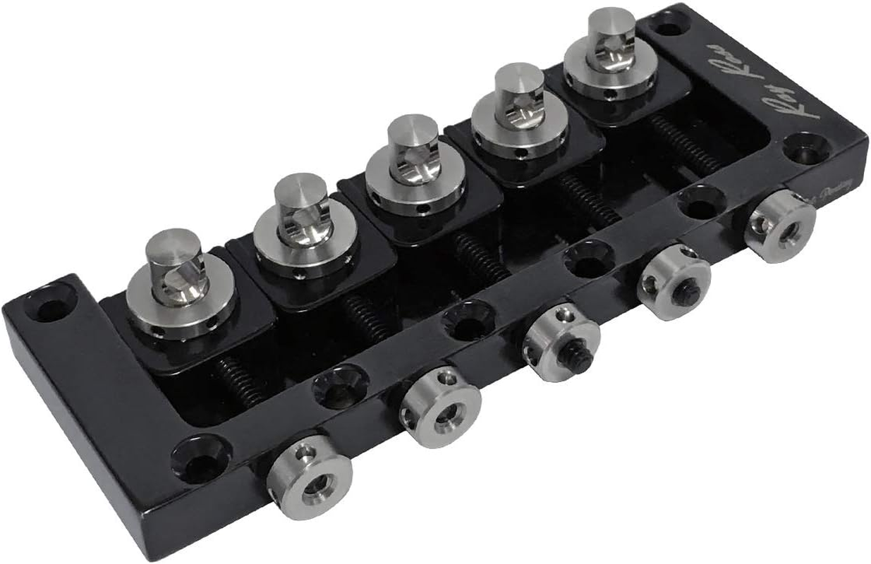 FLOYD ROSE RAY ROSS 5-STRING BASS BRIDGE 17MM BLACK image number 1