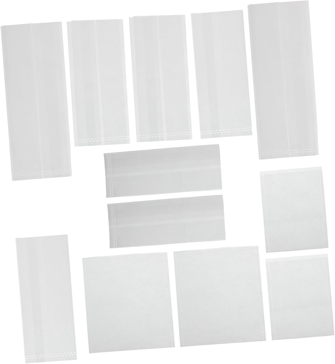 Kisangel 500Pcs Non-Woven Plant Nursery Bags for Gardening Thick Seedling Pots for Vegetables Flowers and Trees Suitable for Indoor and Outdoor Planting