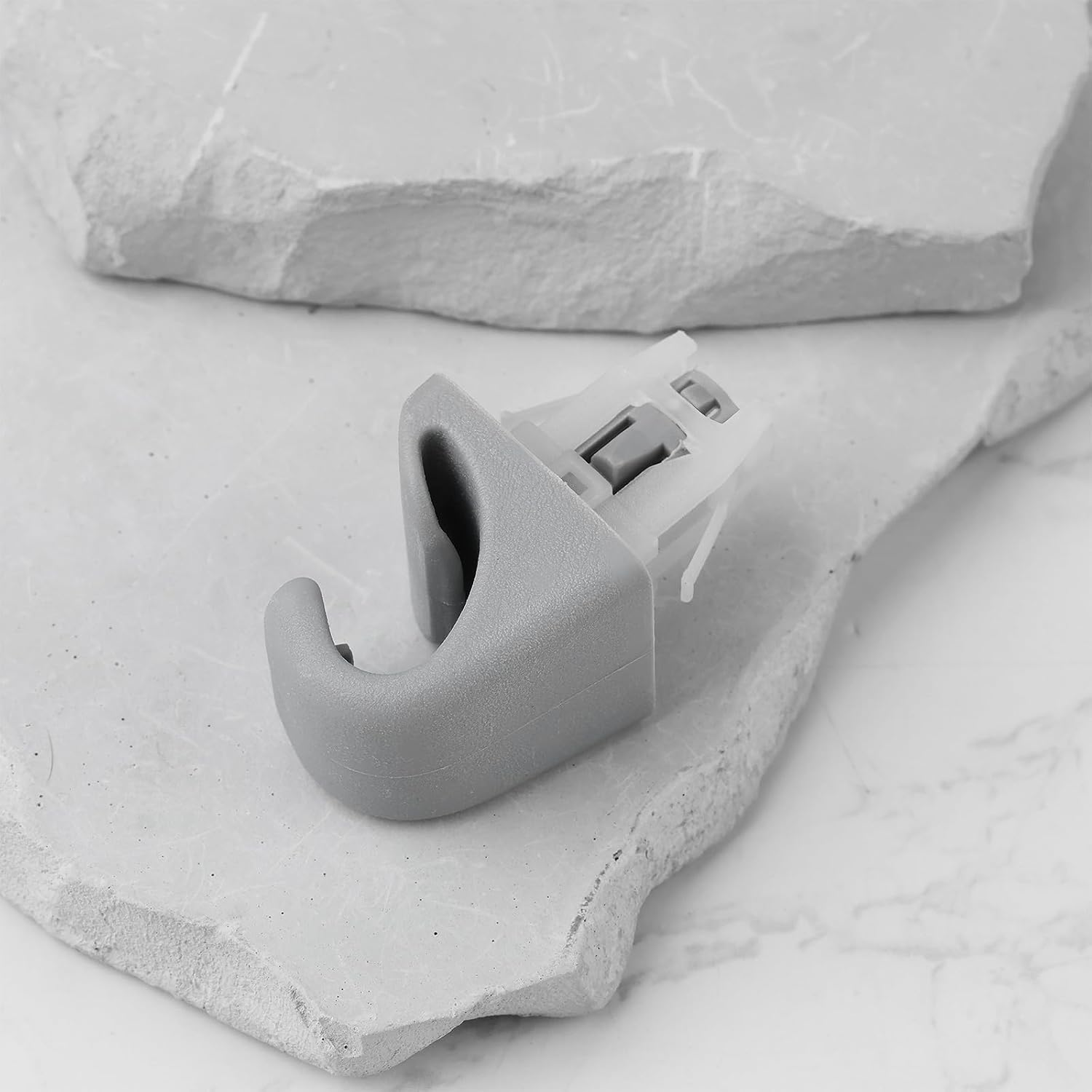 LT Easiyl 2PCS Car Sun Visor Clip Hook Bracket 74348-06030 Compatible with Camry 2002-2008 Compatible with Corolla 2003-2008