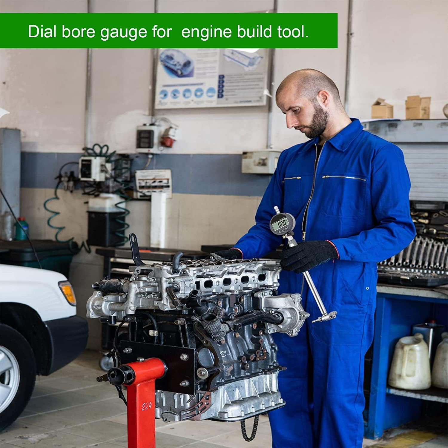 HDLNKAK Digital Dial Indicator Bore Gauges image number 3