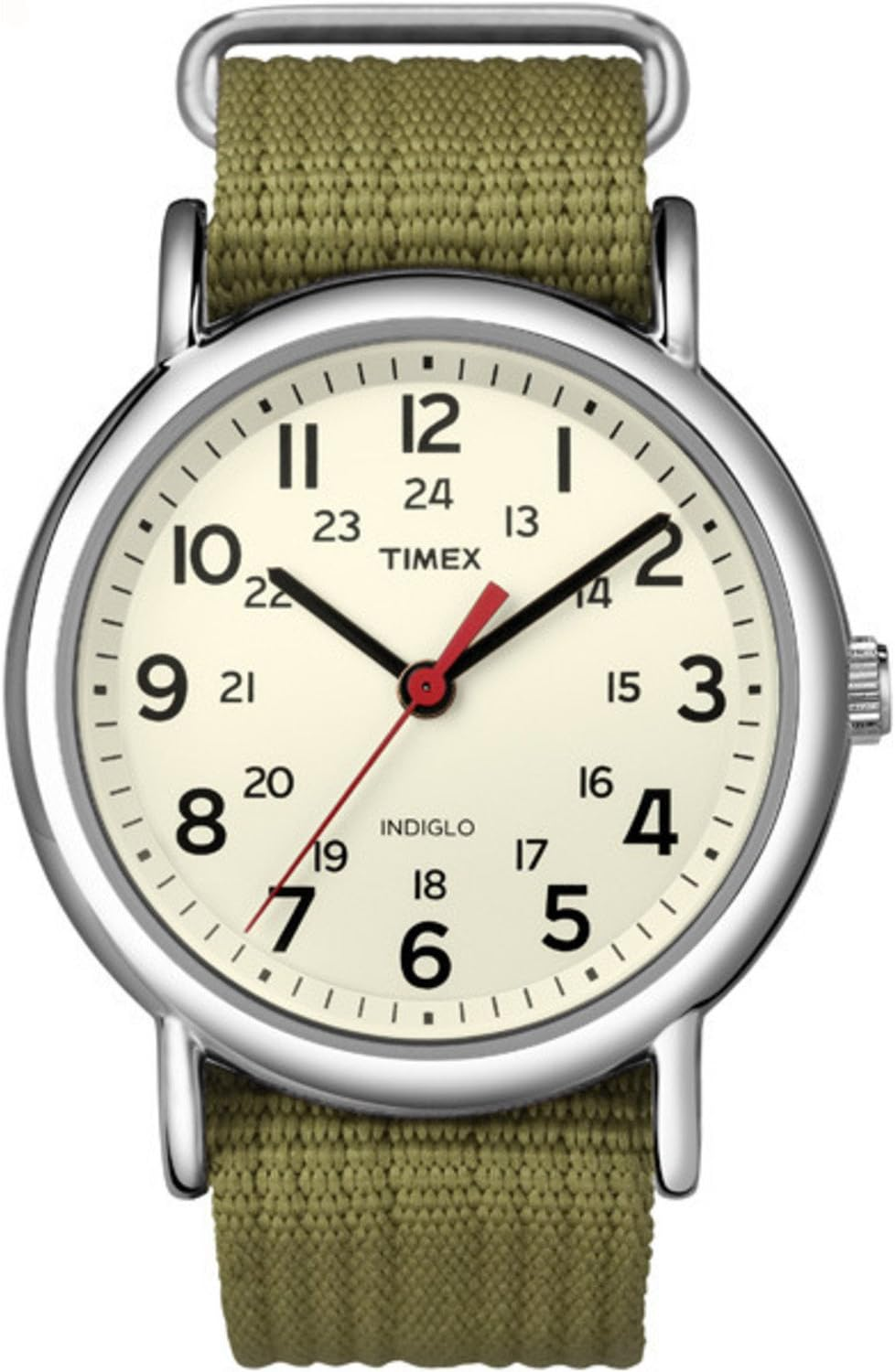 Timex Men'S T2N651 Year-Round Analog Quartz Green Watch