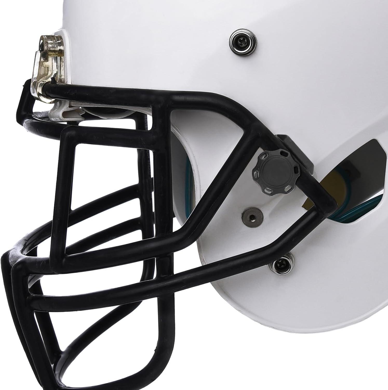 2 Sets Football Visor Clips, Universal Rugby Helmet Fasteners Replacement Quick Fix & Release Helmet Screws Accessories image number 3