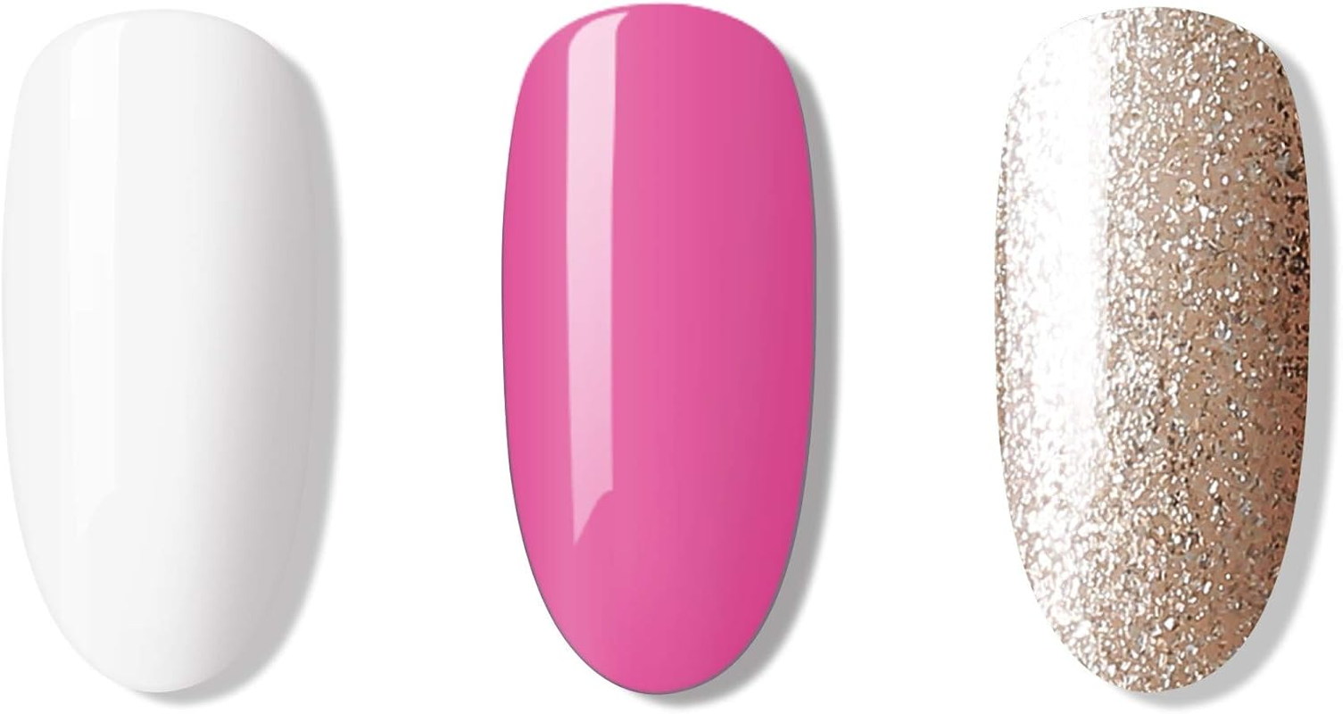 Bluesky Autumn Mauve Gel Nail Polish Set 3 X 5 Ml image number 3