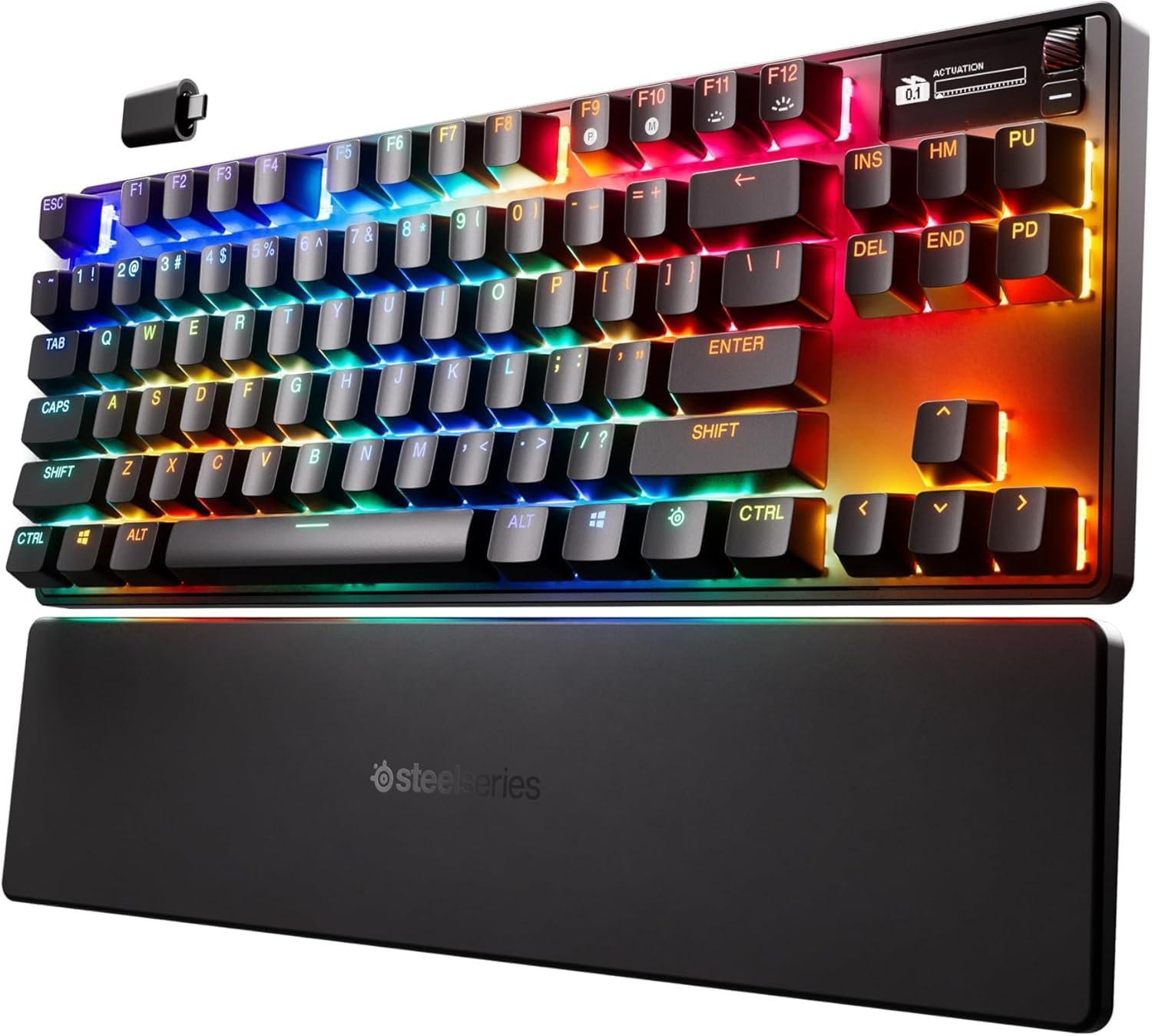 Steelseries Apex Pro TKL WL Gen 3 Mechanical Switch Gaming Keyboard image number 1