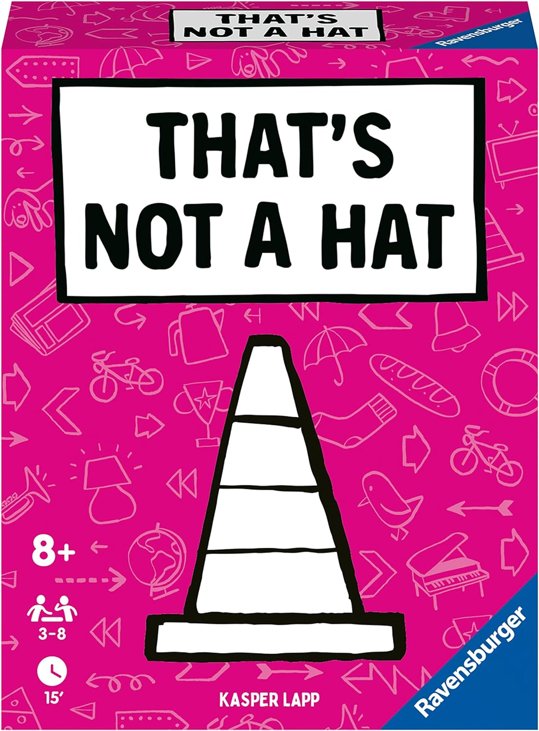 Ravensburger That'S Not a Hat &ndash; Fun Bluffing & Memory Party Game for Family, All Ages, Fsc-Certified