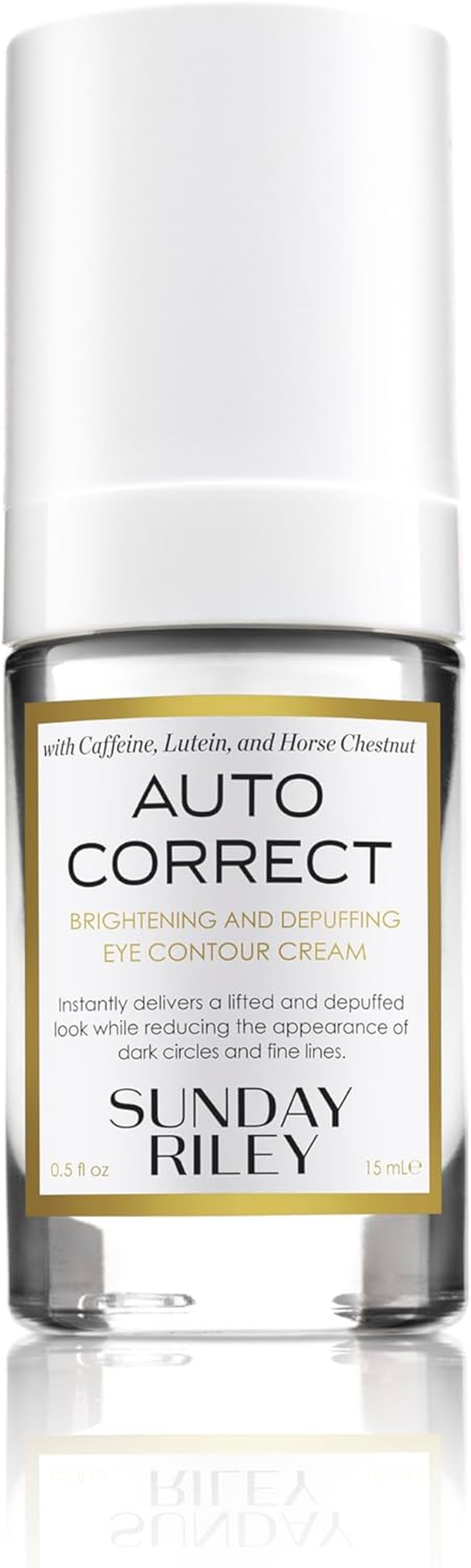 Sunday Riley Auto Correct Brightening and Depuffing Eye Contour Cream image number 3