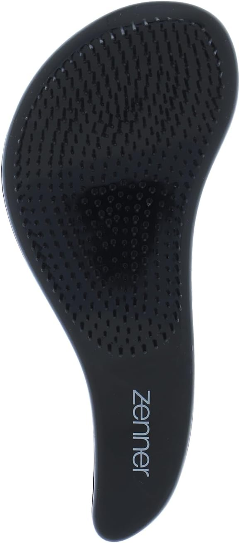 Zenner Tangle-Free Maxi Hair Brush Black - Large Detangling Brush with Flexible Bristles & Ergonomic Shape - for Wet or Dry Hair - Suitable for All Hair Types Including Extensions