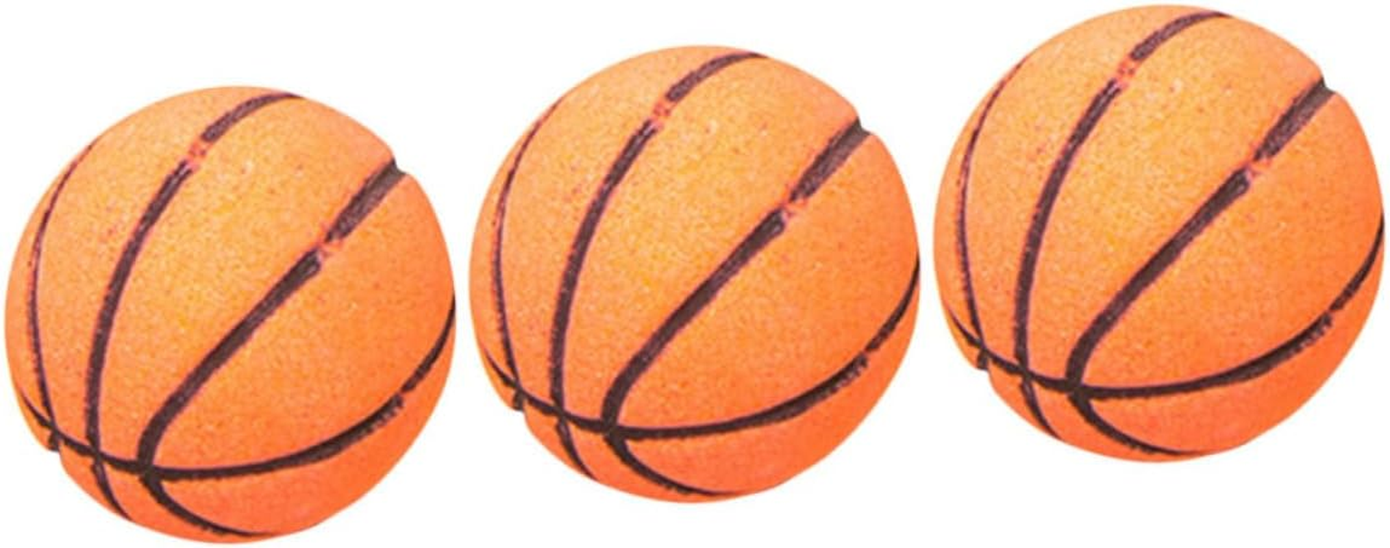 3Pcs Natural Sea Salt Bath Salt Balls Basketball Bubble Making for Boys and Girls Bath Bomb image number 4