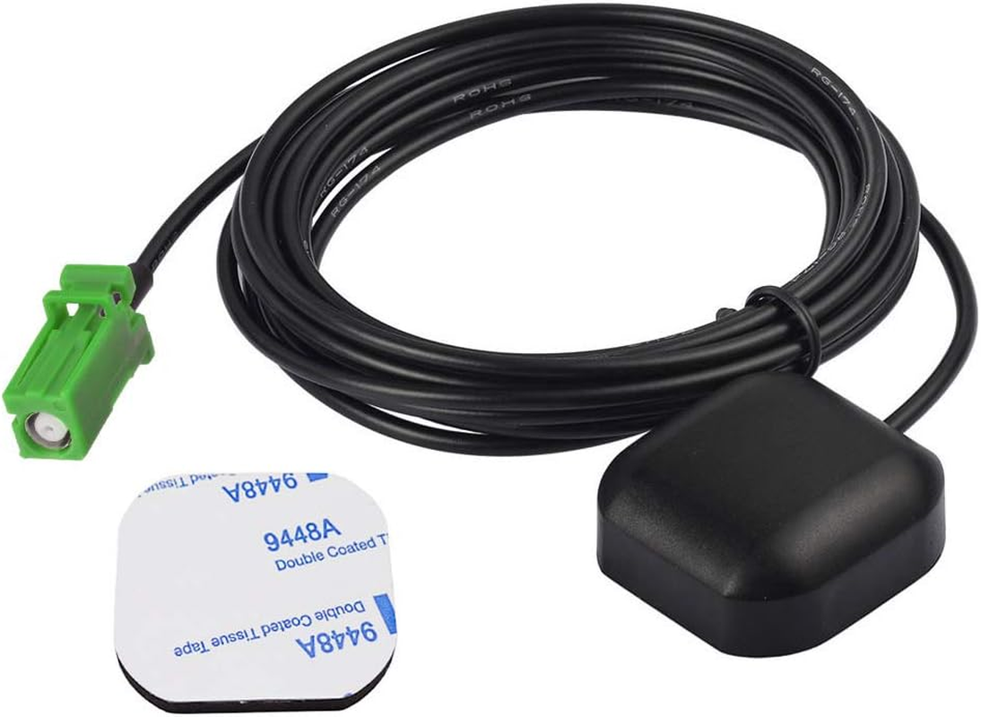 Bingfu Vehicle Waterproof Active GPS Navigation Aerial Antenna Compatible with SUV Car Stereo Clarion Kenwood Alpine Navigation Head Unit