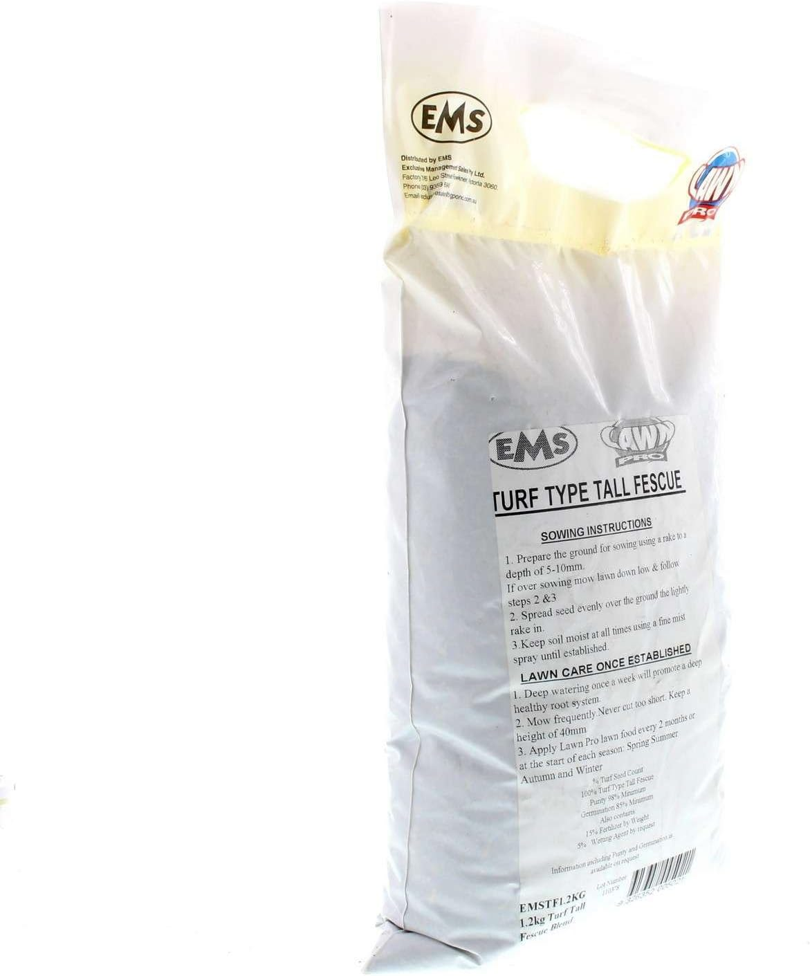 Turf Type Tall Fescue Blend Grass Seed 1.2Kg Sows 38Sqm Hardwearing image number 2