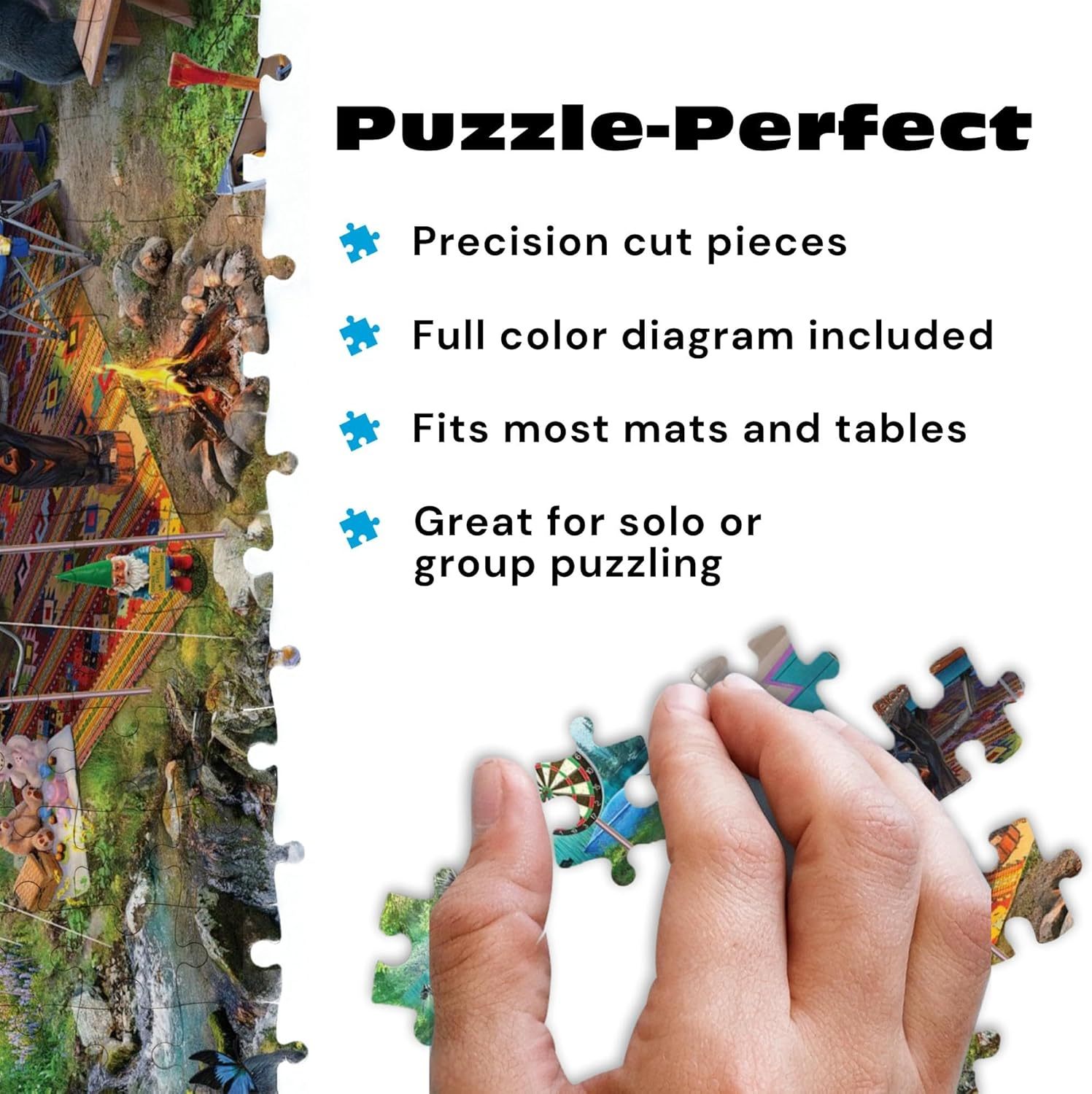 Buffalo Games - Mountain Retreat - 1000 Piece Jigsaw Puzzle image number 1