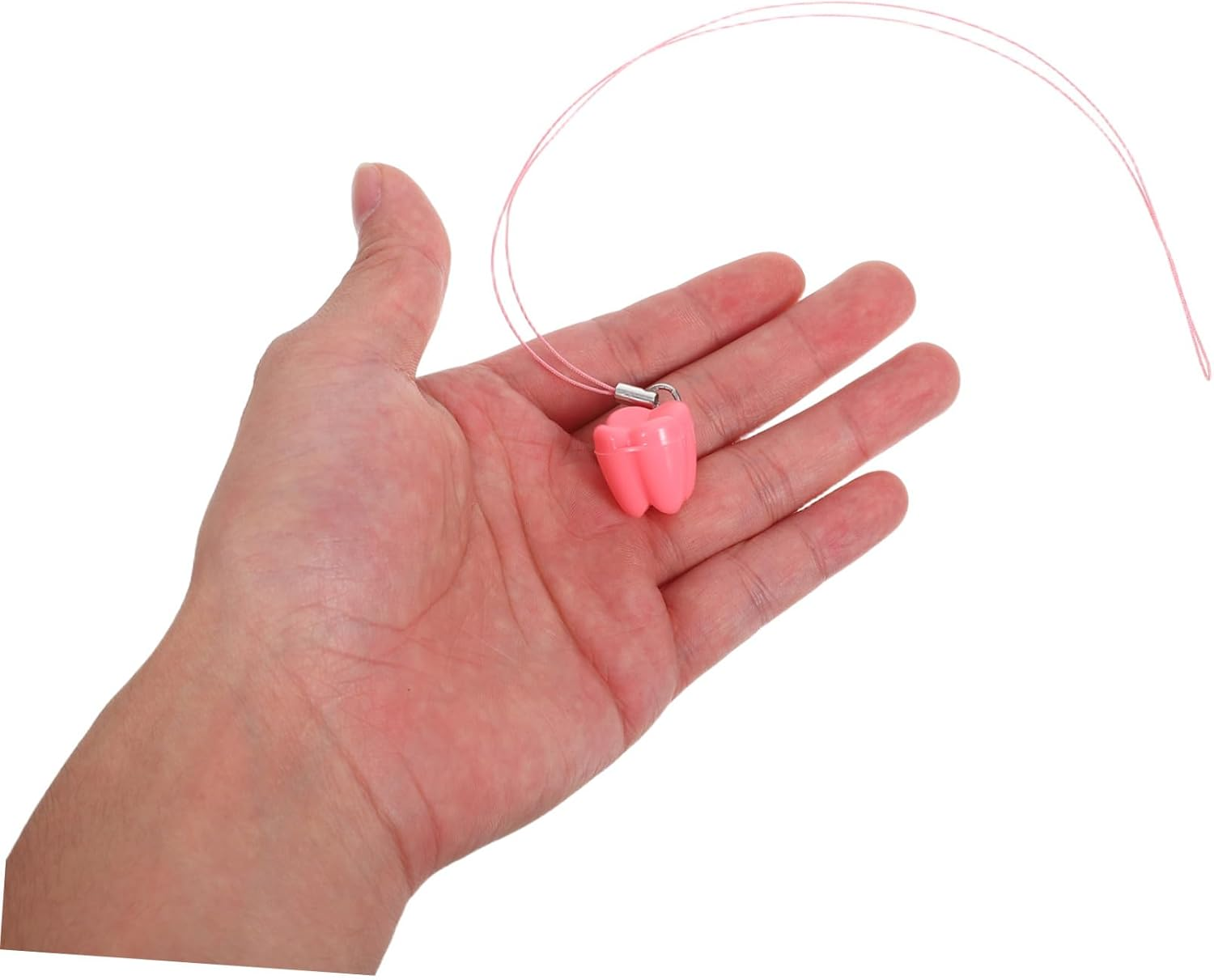 50Pcs Tooth Holders with Secure Lock Plastic Tooth Storage Boxes for Multi-Color for School Parties and Goodie Bag Fillers image number 1