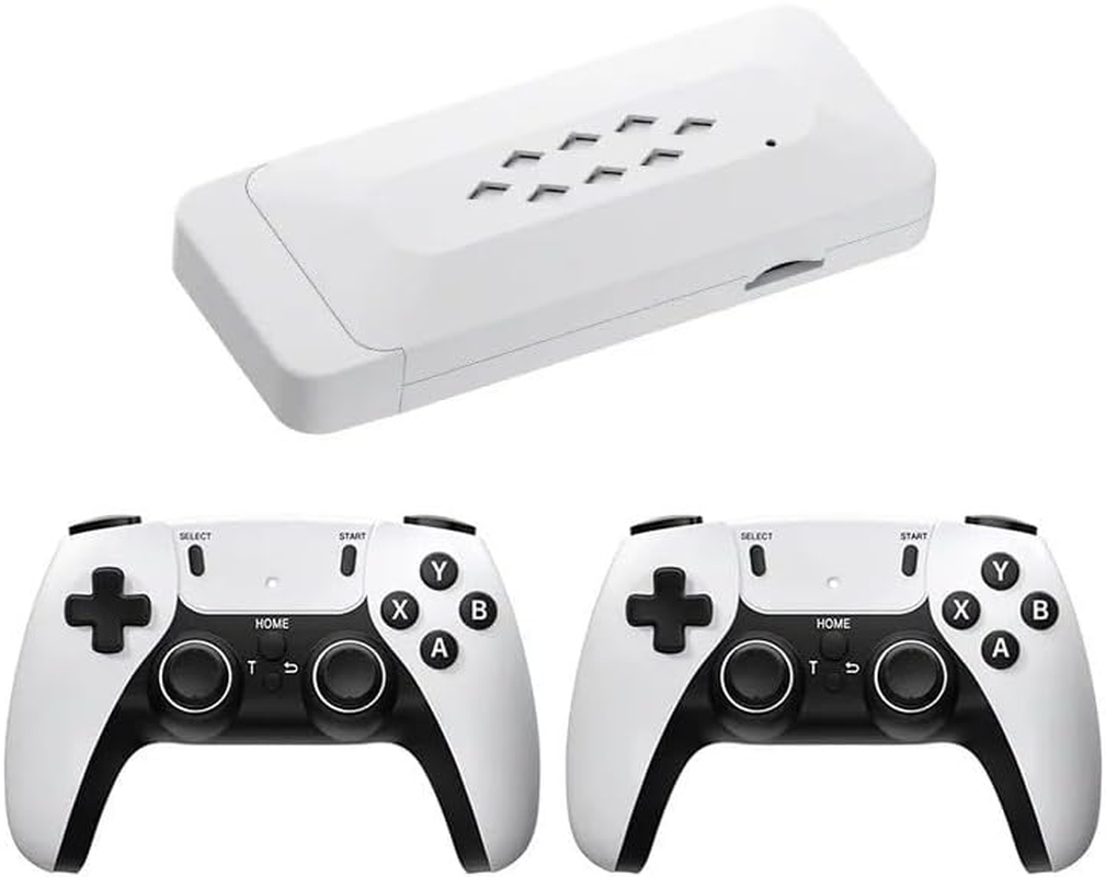 Retro Game Console, 64GB Storage, 30000 Games, 52 Simulators, 2.4G Wireless Controller, 4K Support image number 1