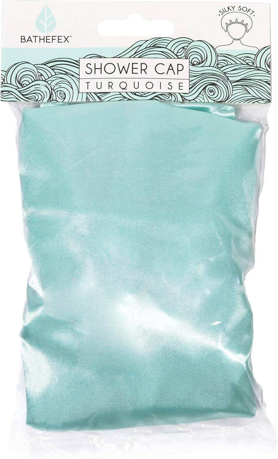 Bathefex Shower Cap, Turquoise