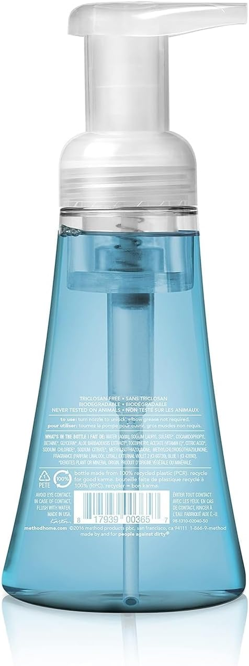 Method Hand Foaming Hand Soap - 10Oz Variety Pack (Sea Minerals, Waterfall, Lemon Mint) image number 1