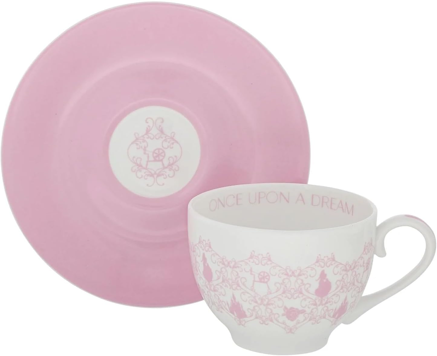 The English Ladies Co Sleeping Beauty Aurora Disney Princess Ceramic Tea Ware Cup and Saucer image number 4