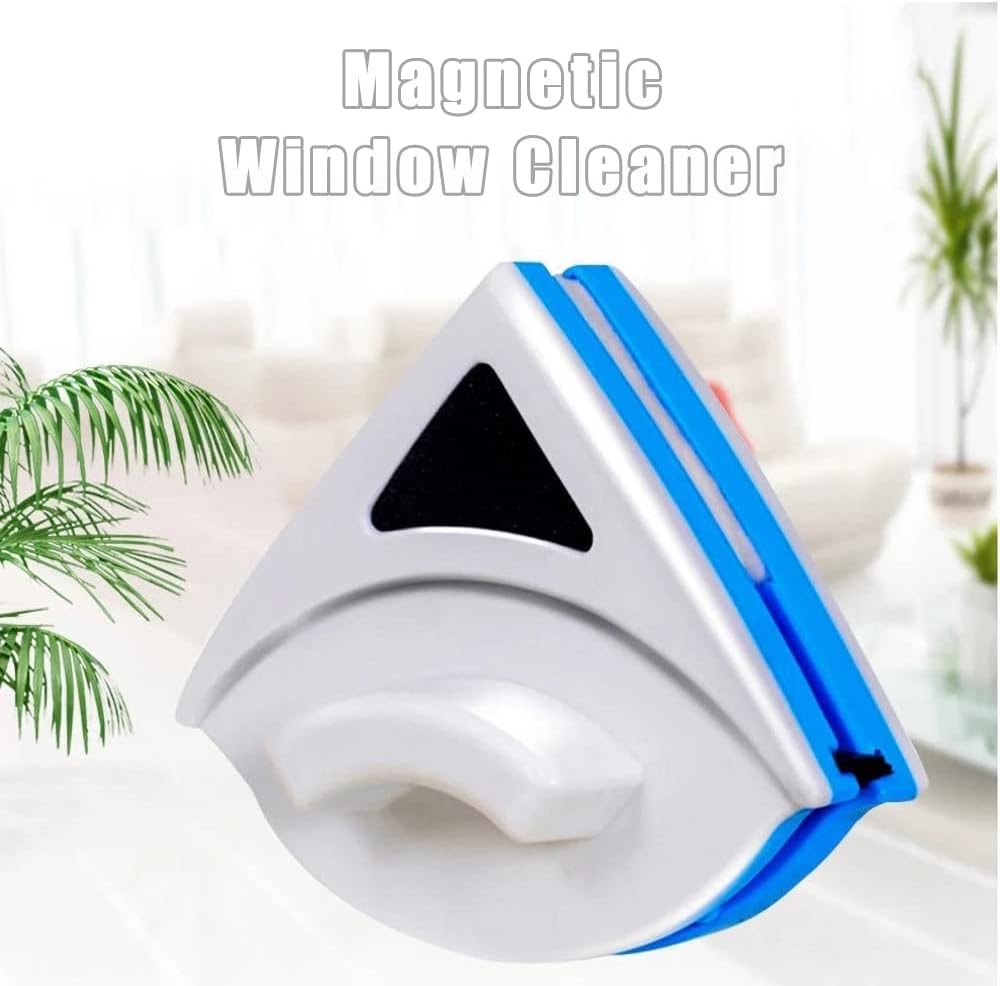 Magnetic Window Double Side Glass Wiper Cleaner Surface Cleaning Brush Car Tool image number 4