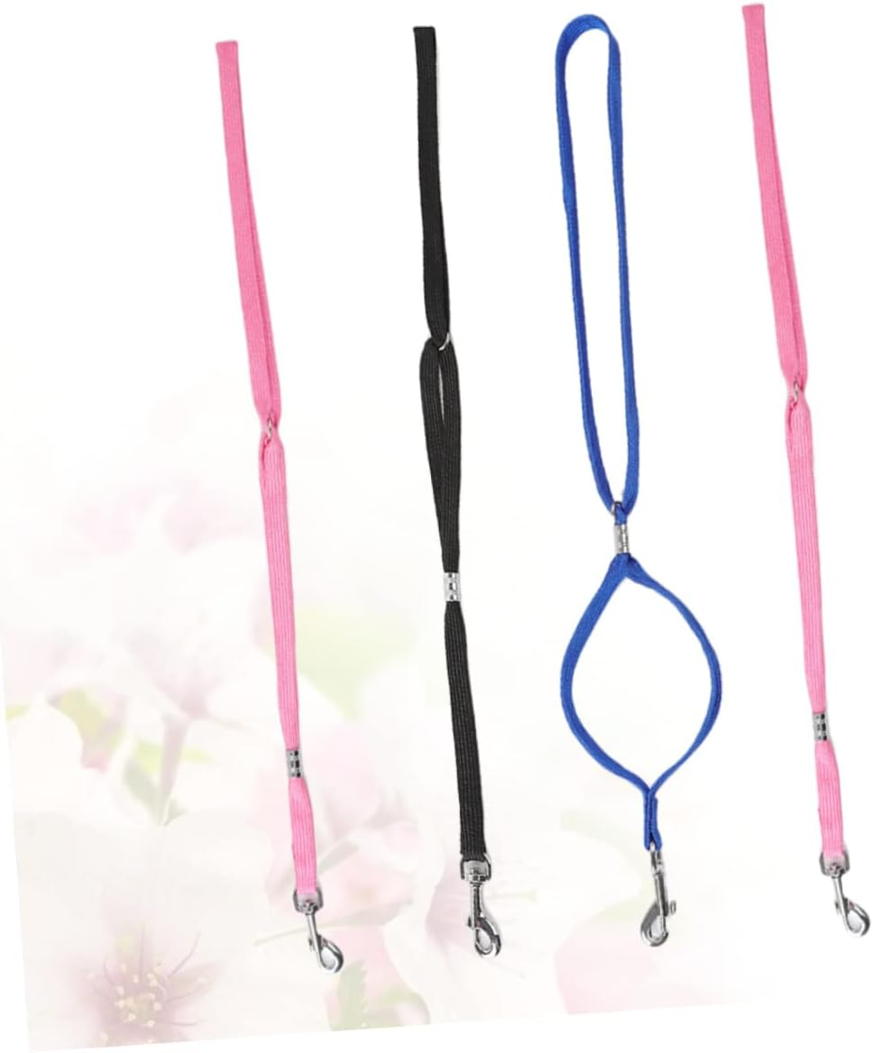 Ipetboom 4Pcs 48Cm Pet Grooming Table Fixed Ropes Hanging Restraint for Bathing and Beauty Grooming, Sturdy Pet Bath Rope Accessories for Dogs and Cats Random Color - Assorted Color 6Pcs image number 6