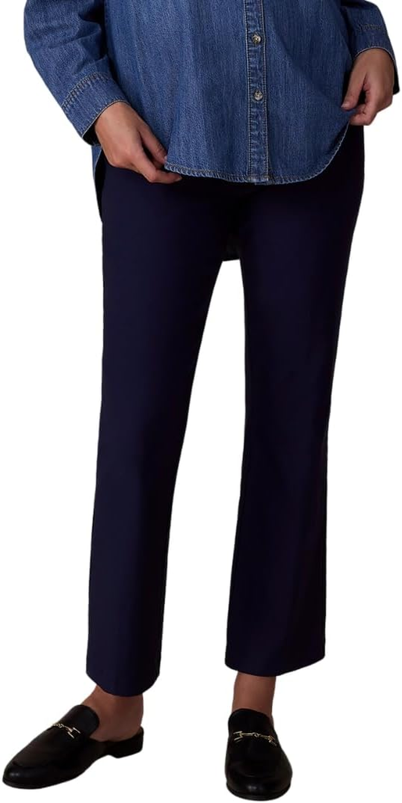 Motherhood Maternity Womens 95936 Millenium Secret Fit Belly Ankle Skinny Pant Business Casual Pants