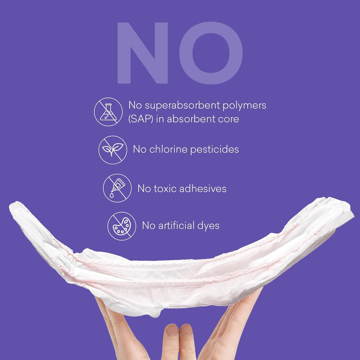 Purcomfy Premium Postpartum Pads with Wings Extra Long Maternity Pads Large Maximum Absorbency Post-Partum Incontinence Pads Ultra Soft Heavy Flow Secure Leak Protection after Birth Pads, 24 Count image number 1