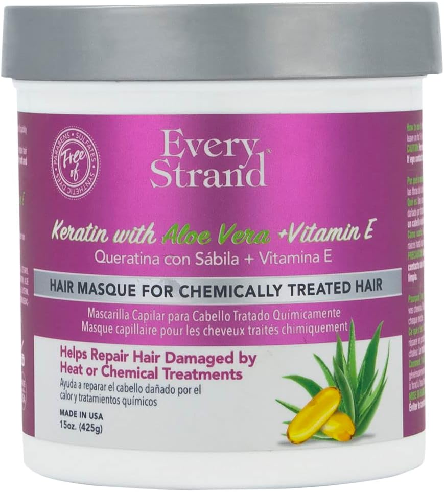 EVERY STRAND Keratin Hair Masque, 15 Oz