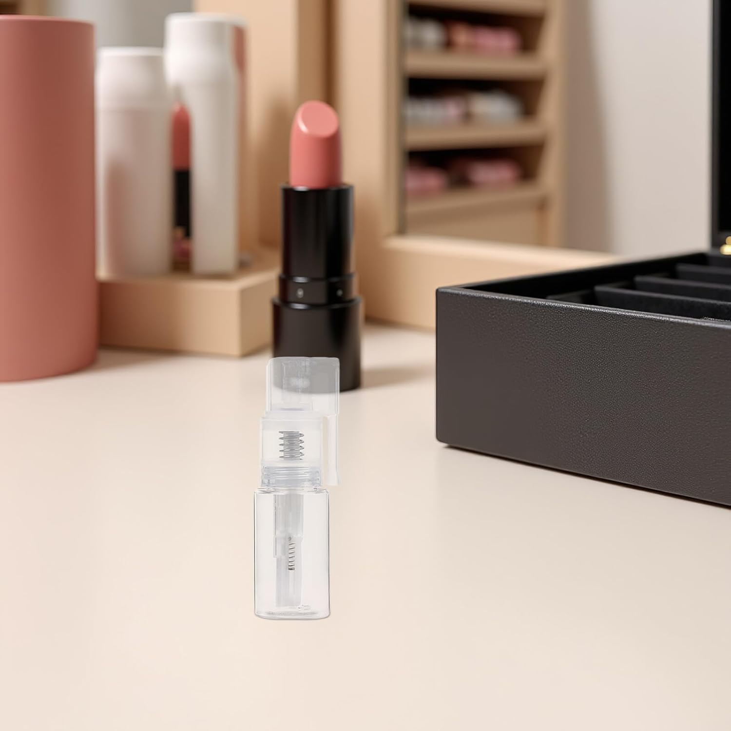 TOPPERFUN 2Pcs Clear Refillable Spray Bottles Ergonomic Mist Sprayer for Medical Powder and Oral Use Travel Makeup Liquid Container for Outdoor Sub Bottles image number 6