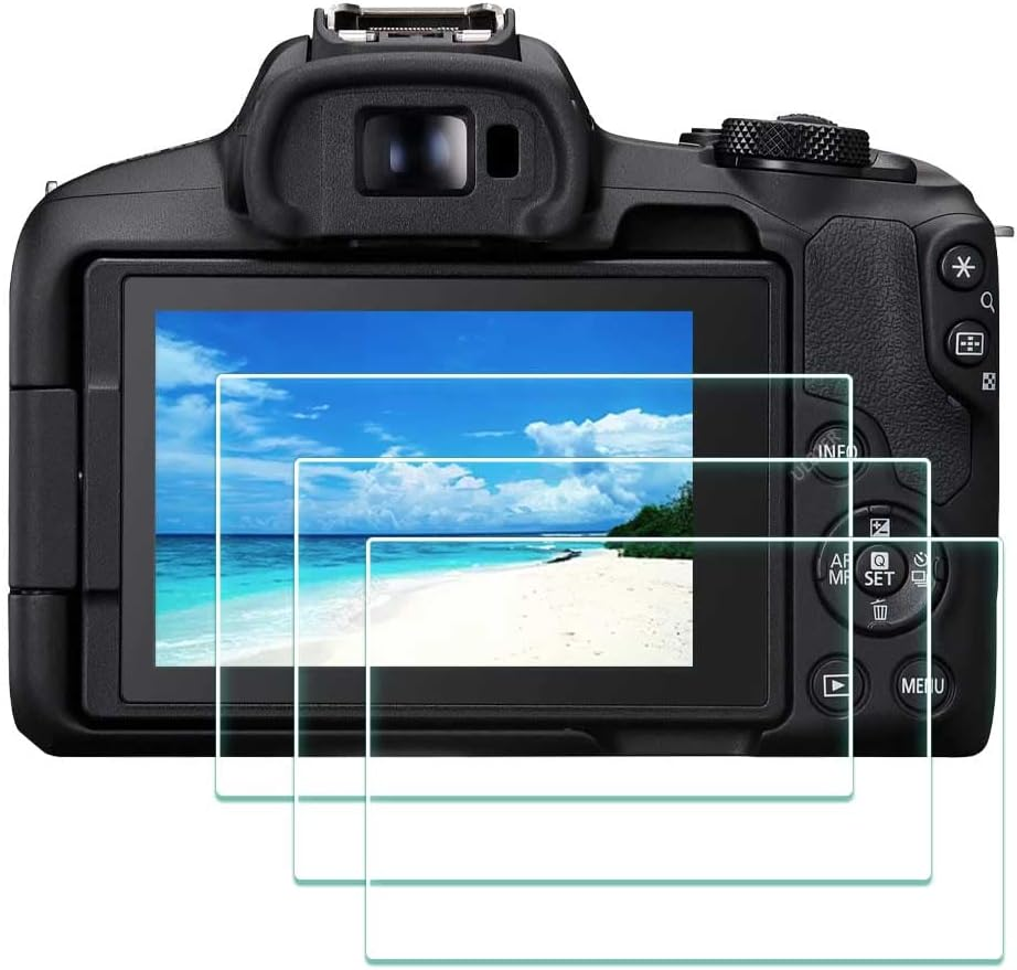 Screen Protector for Canon EOS R50 EOS R8 EOSR50 EOSR8 Camera, ULBTER 9H Tempered Glass Edge to Edge Protection,Anti-Scrach Anti-Fingerprint Anti-Bubble [3 Pack] image number 5