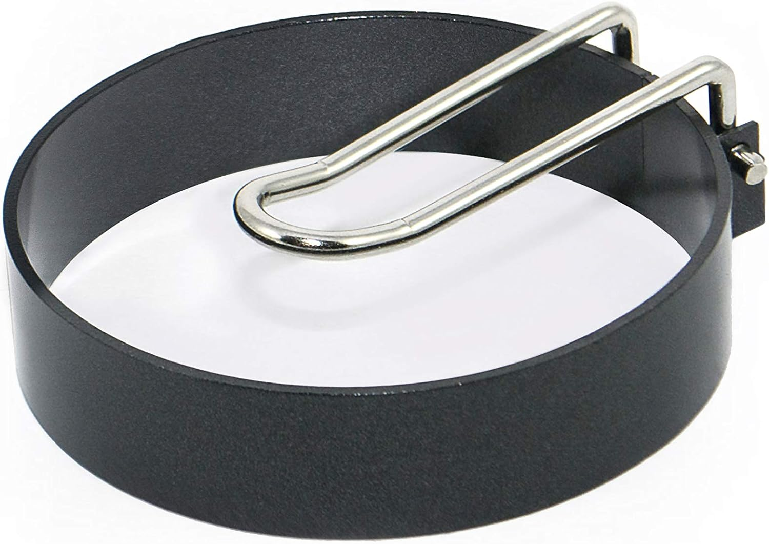 BBQ Buddy Egg Rings - BBQ Egg Mould for Hot Plate - Circular Crumpet Rings and Egg Rings for Frying Eggs and Pancakes - 75Mm Diameter Non Stick with Foldable Handle - 4 Pieces image number 2