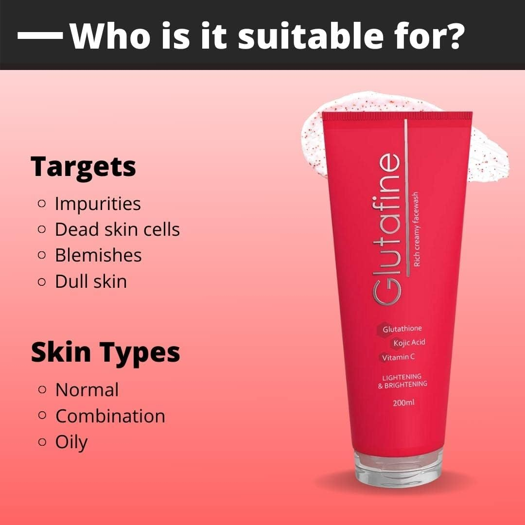 Glutafine Face Wash 200Ml : Pack of 1 image number 2