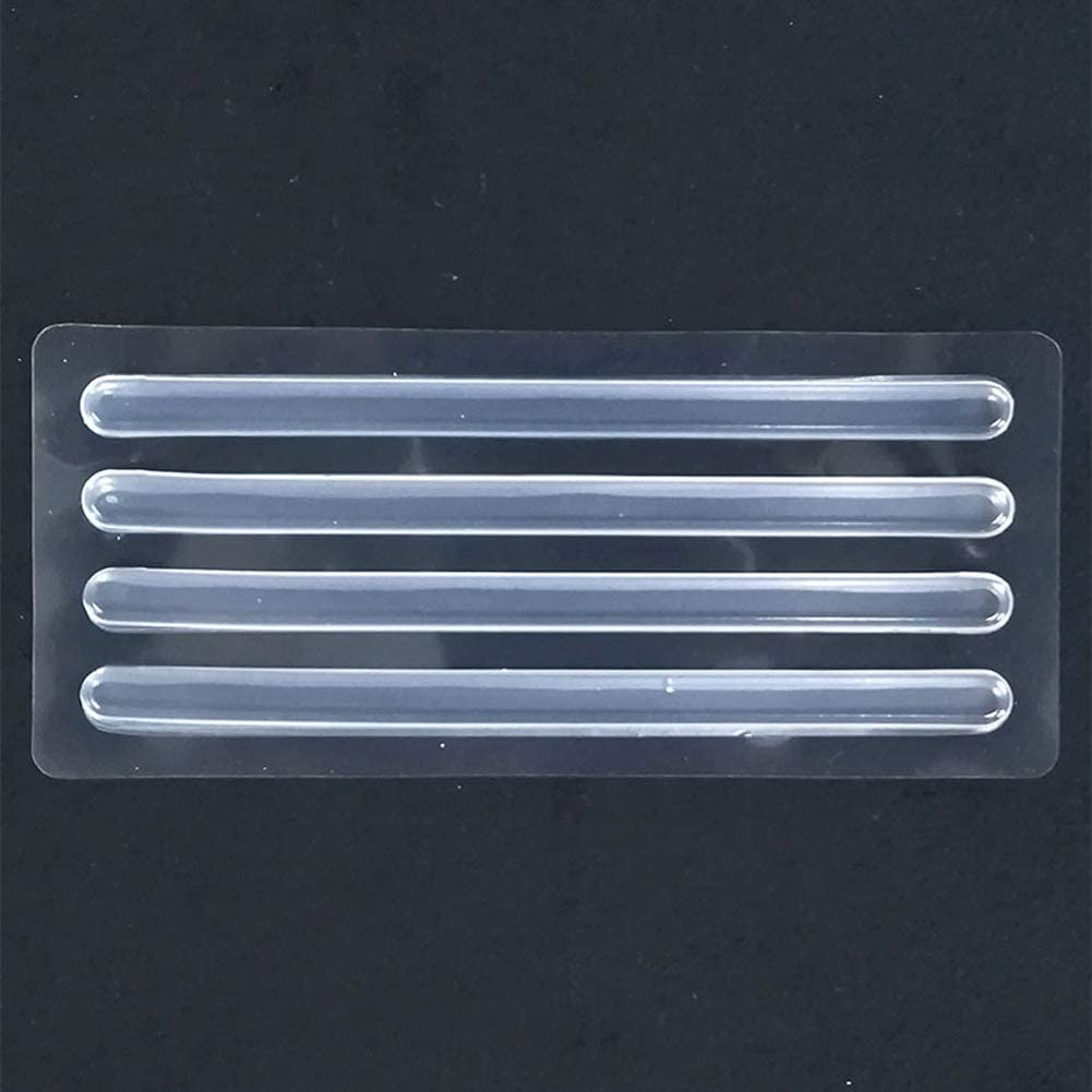 Clear Silicone High Heel Cushion Inserts Pad Heel Grips anti Slip Sandals Gel Strap Strips Foot Support Gel Shoe Sticker Foot Care Protector for Foot Pain Relief, Set of 16, Clear, 16 Piece Set image number 5