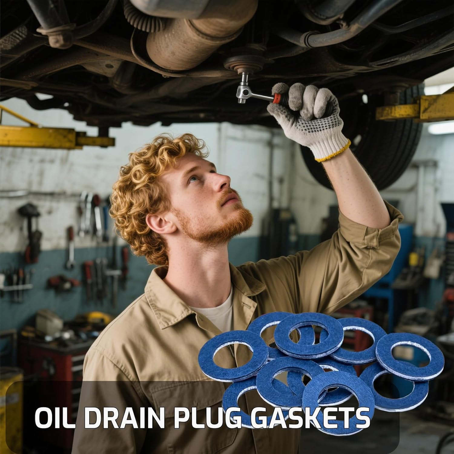 20PCS Oil Drain Plug Gaskets, Aluminum Crush Washer Seals for Toyota Lexus Scion, 12Mm Hole, Fits OE# 90430-12031, Engine Oil Pan Drain Plug Washer Kit